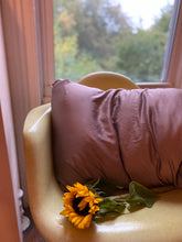 Load image into Gallery viewer, Custom Botanically Dyed Silk Pillowcases
